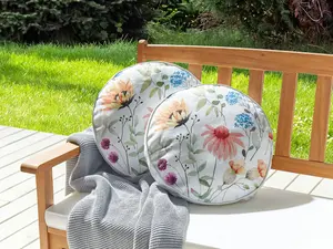 Set of 2 Outdoor Cushions MONESI Multicolour