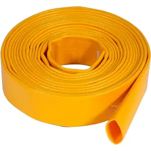 Pro-Kleen PVC Heavy Duty Layflat Submersible Pump Hose For Flood Water, Hot Tubs, Ponds 5M