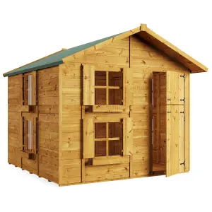 BillyOh Peardrop Extra Playhouse with Bunk - Pressure Treated - 8 x 7