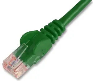 PRO SIGNAL - 0.5m Green Cat5e Snagless UTP Ethernet Patch Lead