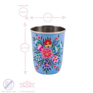 BillyCan - Picnic Tumbler - 300ml  - Ocean Pansy