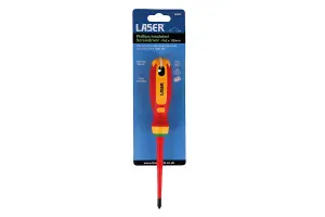 Laser Tools 8448 VDE 1000V Insulated Phillips Screwdriver PH2 x 100mm