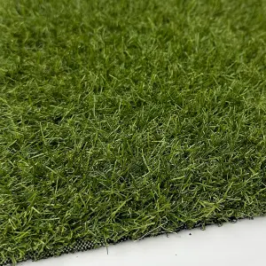 YORK 20mm ARTIFICIAL GRASS - 2M X 9M - Natural and Realistic Looking Fake Astro Lawn Turf