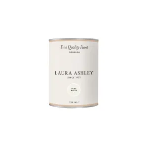 Laura Ashley Pure White Eggshell Emulsion paint, 750ml