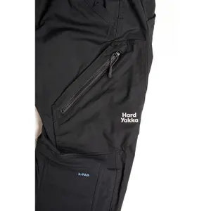 Hard Yakka - Raptor Cuff Pant - Black - Trousers