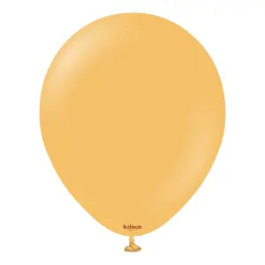 Kalisan Latex Standard Balloon (Pack of 100) Peach (One Size)