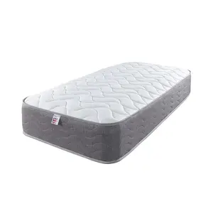 3 Layer Eco Memory Foam Hybrid Bonnell Sprung Mattress Small Double (4')