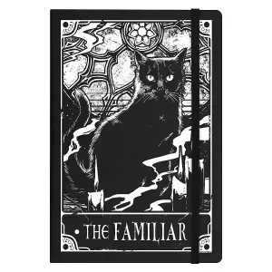 Deadly Tarot The Familiar Notebook Black/White (A5)