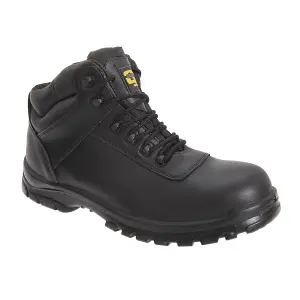 Grafters Mens Fully Composite Non-Metal Safety Hiker Type Boots Black (48 EUR)