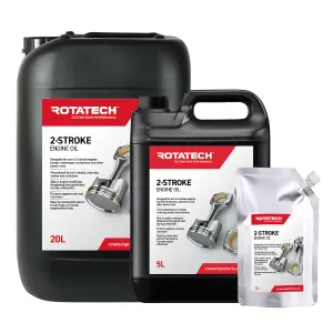 Rotatech 2-Stroke Oil 20 Litres All Chainsaws, Strimmers, Brushcutters