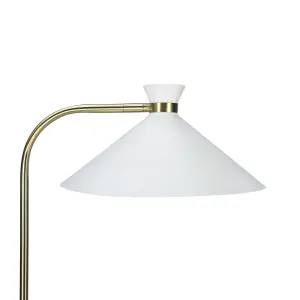 GoodHome Apennin Modern Matt Cream Floor light