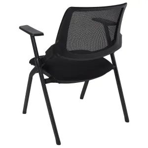 Beliani Modern Set of 2 Chairs VALDEZ Black