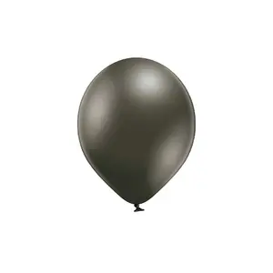 Belbal Latex Gloss Balloons (Pack of 100) Anthracite (One Size)