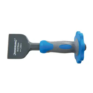 70mm x 216mm Bolster Chisel & Guard Brick Concrete Cutting & Shaping Hammer Tool