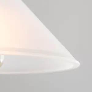 ValueLights Modern White Frosted Glass Ceiling Light Shade