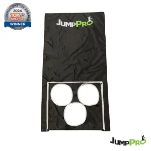 JumpPRO Trampoline Goal (Small) - The Only Trampoline Football Goal in the World