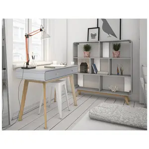 Justine Writing Desk Grey