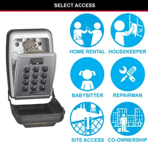 Master Lock Push Button 12 digit Wall-mounted External Combination Key safe