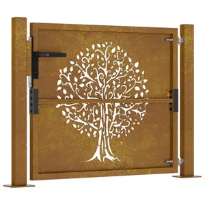 Danina Brown Metal Gate 105x105cm