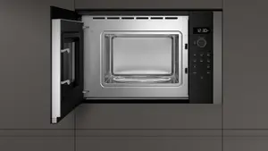 NEFF HLAWD23G0B 20L Built-in Microwave - Black