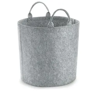 Bagbase Felt Trug Grey Melange (40cm x 40cm)