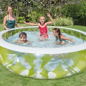 Intex Inflatable Pool green 90 inches diameter x 22 inches deep (229 x 56cm)