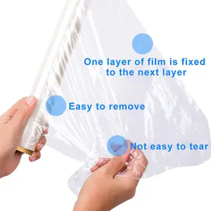 Protection Film Clear Furniture Protective Film 8 Rolls L 150m x W 40cm