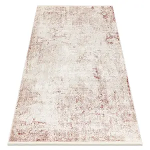 DISTIN 0828A pink / powder / white modern carpet - Abstraction, vintag 120x170 cm