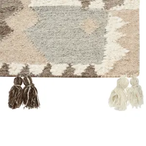 Wool Kilim Area Rug 200 x 300 cm Multicolour ARALEZ