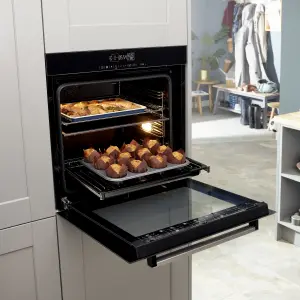 Beko BVM34400BC Built-in Single Multifunction Oven - Black