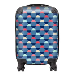 Geometric Pattern Suitcase - Small