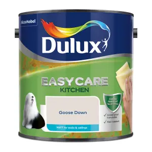 Dulux Easycare Kitchen Goose Down Matt Wall paint, 2.5L