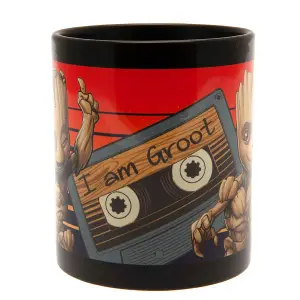 Guardians Of The Galaxy I Am Groot Mug Black/Red (One Size)