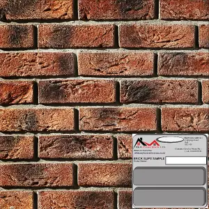 Brick Slip Samples - Country Red 676