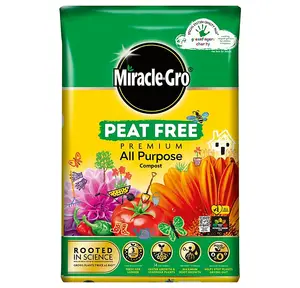 Miracle-Gro All Purpose Peat Free Greenfingers Compost 40L