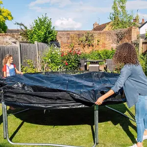 14ft Space Zone II Evolution Trampoline (Telescopic Pack Down Enclosure)