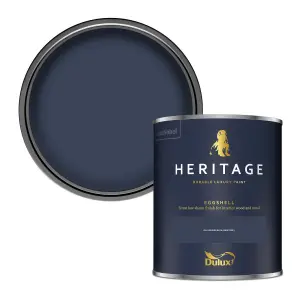 Dulux Trade Heritage DH Oxford Blue Eggshell Wall paint, 750ml