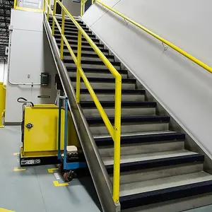 Stair & Step Nosing Cover Anti Slip Treads GRP Heavy Duty for High Traffic Areas - 10x GRP nosing black 2500mm