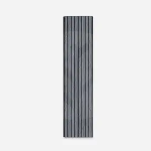 Acupanel Grey Exterior Composite Wood-Effect Slat Wall Panels 2 x 300cm x 19.2cm