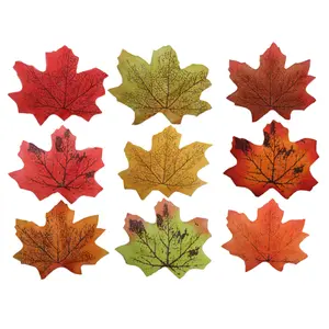 Best Artificial Loose Autumn Halloween Maple Leaves for Crafts Decoration - M3