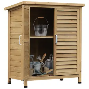 Aaryash Garden Shed Wooden Garden Storage Shed