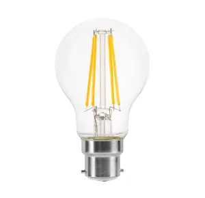 150w Equivalent LED Traditional Looking Filament Light Bulb A60 GLS B22 Bayonet 10.5w LED - Warm White - Pack of 3