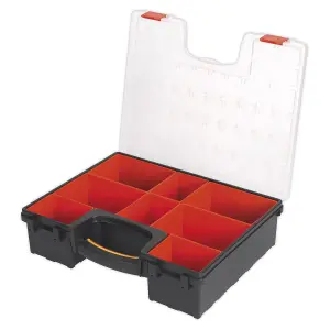 Sealey Parts Storage Case Tool Organiser With 8 Removable Compartments APAS3R