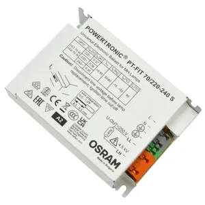 OSRAM POWERTRONC PT-FIT S, 70W, ECG for HID Lamps, 220-240V