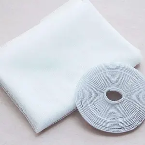 1.3m x 1.5m Mosquito Net for Windows - Window Insect Mosquito Screen Mesh Netting with 1 Roll Self-Adhesive Tape