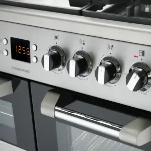 Leisure CS90F530X Freestanding Electric Range cooker with Gas Hob