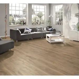 PACK OF 10 (Total 10 Units) - Light Oak 8mm Thick Laminate Flooring (22.2m2 Coverage)