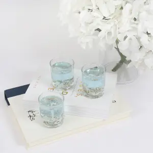 Votive Candles Unscented Sea Shell Themed Set of 3 by Laeto Ageless Aromatherapy - FREE DELIVERY INCLUDED