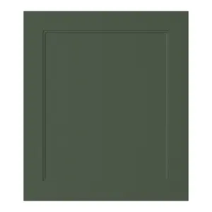 GoodHome Artemisia Matt dark green Shaker Appliance Cabinet door (W)600mm (H)687mm (T)18mm