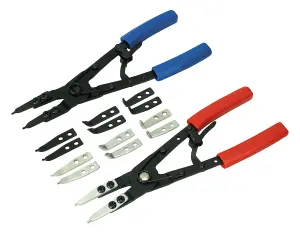 Sealey Circlip Pliers Set Internal/External 265mm S0553